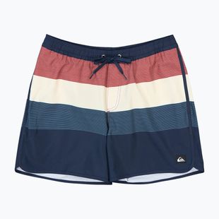 Pánske plavecké šortky Quiksilver Stretch Scallop Volley 16" dark navy tijuana
