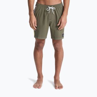 Pánske plavecké šortky Quiksilver Original Arch Volley 17" grape leaf