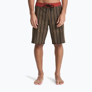 Pánske plavecké šortky Quiksilver Surfsilk Straight 20" black horizons