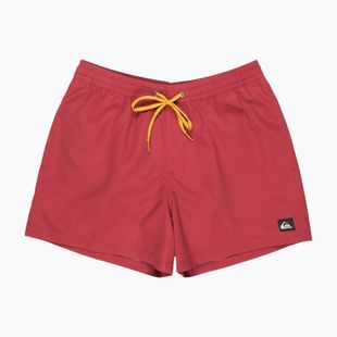 Pánske plavecké šortky Quiksilver Everyday Solid Volley 15" burnt russet