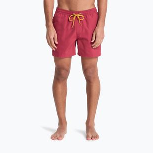 Pánske plavecké šortky Quiksilver Everyday Solid Volley 15" burnt russet