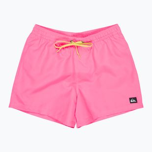Pánske plavecké šortky Quiksilver Everyday Solid Volley 15" pink lemonade