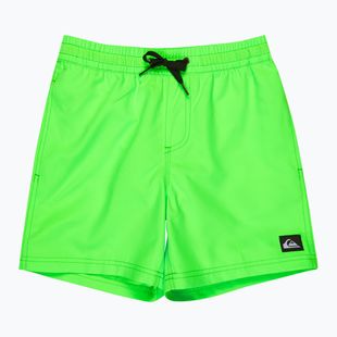 Detské plavecké šortky Quiksilver Everyday Volley 14" green gecko