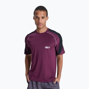 Pánske plavecké tričko Quiksilver Mercury Americana Surf potent purple