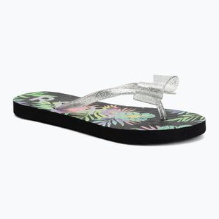 Detské žabky ROXY Lulu IV black multi 1