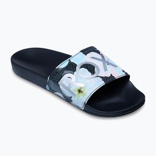 Dámske šľapky ROXY Slippy II Printed black multi 1