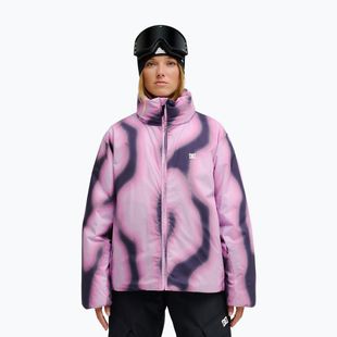 Dámska snowboardová bunda DC Aura Puffer 10K offscale lilac