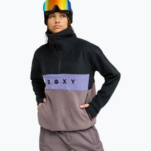 Dámska fleecová mikina ROXY Icedrift Layer true black
