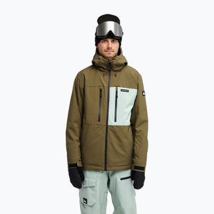 Pánska snowboardová bunda Quiksilver Sycamore 20K grape leaf