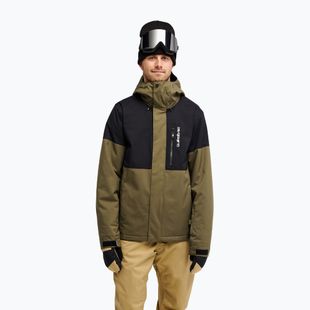 Pánska snowboardová bunda Quiksilver Titano 10K grape leaf