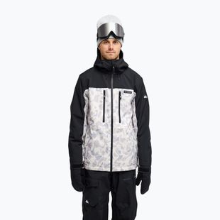 Pánska snowboardová bunda Quiksilver Sycamore 20K ice camo bone white