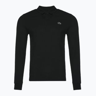 Pánske polo tričko longsleeve Lacoste DH5523 black