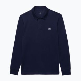 Pánske polo  tričko longsleeve Lacoste DH5523 navy blue