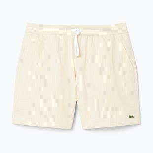 Pánske plavecké šortky Lacoste MH9089 white/yellow