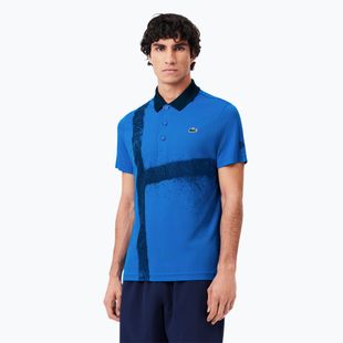 Pánske tenisové tričko Lacoste Polo DH8971 gipsy blue