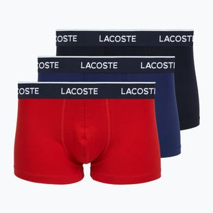 Pánske boxerky Lacoste 5H1300 3 páry navy blue/red/methylene