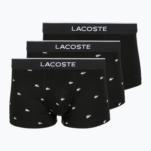 Pánske boxerky Lacoste 5H1299 3 páry black