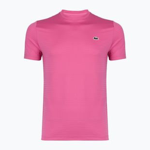 Pánske tenisové tričko Lacoste TH0004 fuchsia pink