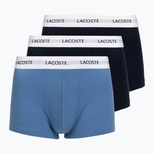 Pánske boxerky Lacoste 5H5150 3 páry turquin blue/navy blue/navy blue
