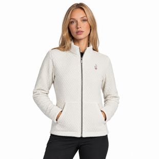 Dámska fleecová mikina Aulp Becco Coral Fleece white 1