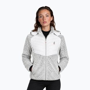 Dámska hybridná bunda Aulp Clem Hooded Hybrid white 1