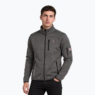Pánska fleecová mikina Aulp Navoy Melanged Knit anthracite 1