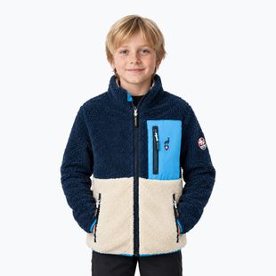 Detská fleecová mikina Aulp Tiger Sherpa blue 1