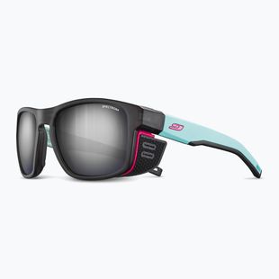 Slnečné okuliare Julbo Shield M Spectron translucent black/light blue/pink