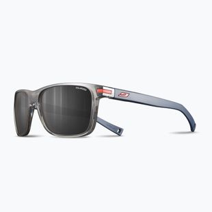 Julbo Wellington Polarizačné lesklé priesvitné čierno-modré slnečné okuliare J4819024