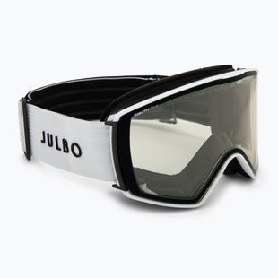 Lyžiarske okuliare Julbo Launcher Reactiv High Contrast white/black/flash purple
