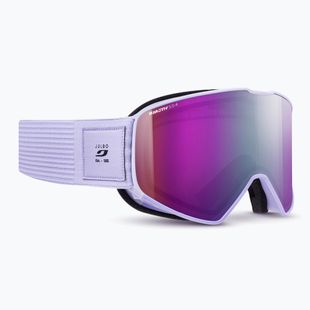 Lyžiarske okuliare Julbo Cyrius-X Reactiv High Contrast light purple/flash purple