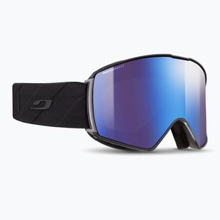 Lyžiarske okuliare Julbo Launcher Reactiv Polarized black/flash blue