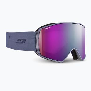 Lyžiarske okuliare Julbo Launcher Reactiv High Contrast dark blue/flash purple