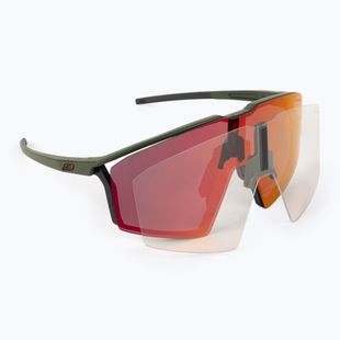 Cyklistické okuliare Julbo Edge Spectron 3 matné khaki/čierne
