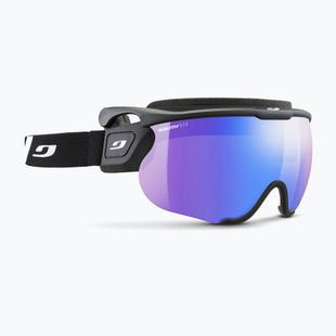 Lyžiarske okuliare Julbo Sniper Evo L Reactiv High Contrast black/black/ flash blue