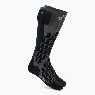 Vyhrievané ponožky Therm-ic Powersocks Heat Fusion Uni grey/ black