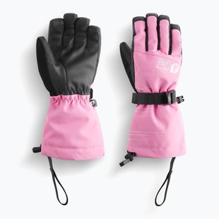 Detské lyžiarske rukavice Picture Graby Gloves 10/10 super pink