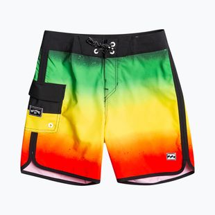 Detské plavecké šortky Billabong 73 Fade Pro rasta