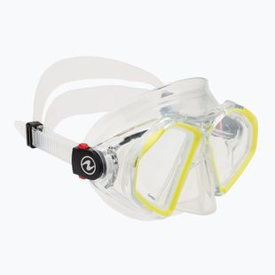 Potápačská maska Aqualung Hawkeye transparentná/žltá MS5570007