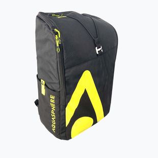 AquaSphere Bazénový batoh 30 l čierna/svetlo žltá