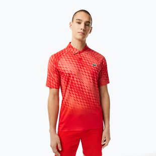 Lacoste pánske tenisové polo tričko červené DH5177