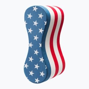 Plavecká doska TYR Pull Float USA červená/navy