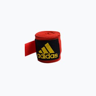 adidas boxerské bandáže 255 cm červená/žltá