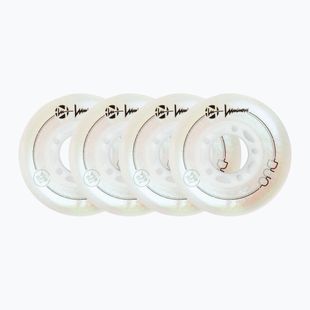 Kolieska na in-line korčule Luminous Led Wheels Duo 72mm/85A X4 white/pearl