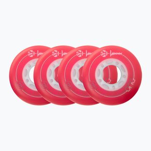Kolieska na in-line korčule Luminous Led Wheels Duo 72mm/85A X4 red/blue