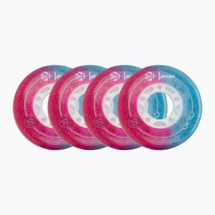 Kolieska na in-line korčule Luminous Led Wheels Duo 72mm/85A X4 galaxy/purple