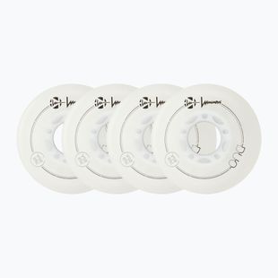Kolieska na in-line korčule Luminous Led Wheels Duo 76mm/85A X4 white/red