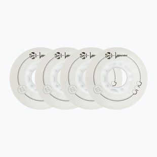 Kolieska na in-line korčule Luminous Led Wheels Duo 72mm/85A X4 white/red