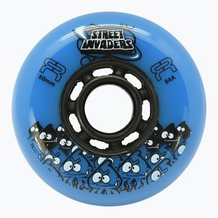 Kolieska na in-line korčule FR Skates Street Invaders Wheels 80mm/84A X4 blue/black
