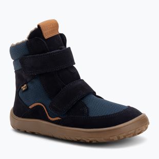 Detské snehové barefoot topánky Froddo Tex Winter dark blue